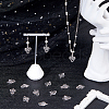 80Pcs Tibetan Style Alloy Pendants TIBE-DC0001-22-4