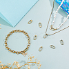 10Pcs Brass Spring Gate Rings KK-FH0008-17B-5