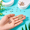 60Pcs 3 Colors Brass Beads KK-TA0001-59-5