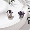 Cubic Zirconia Clip-on Earrings EJEW-L100-01P-10-3