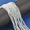 Glass Beads Strands GF4mmC28-AB-4