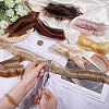 8Pcs 8 Styles High Temperature Fiber Short Bangs Hairstyle Doll Wig Hair DIY-GL0005-62-3