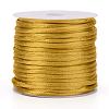 Nylon Satin Rattail Cords NWIR-L006-1mm-18-1