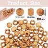 100Pcs Wood Beads WOOD-SP0001-60-2