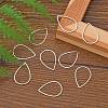 Brass Linking Rings KK-T037-06P-NF-5