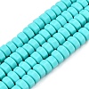 Handmade Polymer Clay Beads Strand CLAY-T021-01M-1
