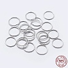 925 Sterling Silver Soldered Closed Jump Rings STER-F036-03P-1x9-3