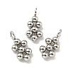 Non-Tarnish 201 Stainless Steel Pendants STAS-C052-01P-1