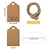 100Pcs Paper Gift Tags CDIS-YW0001-17A-3
