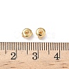 Brass Earring Nuts KK-H083-12G-2