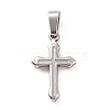 Non-Tarnish PVD Vacuum Plating 201 Stainless Steel Pendants STAS-A073-10P-1