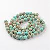 Natural Imperial Jasper Beads Strands G-I122-6mm-12-2