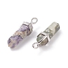 Natural Peace Jade Pointed Pendants G-M378-01P-A14-3