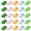 10Pcs Opaque Resin Pendants RESI-YW0002-10A-2