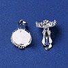 Brass Clip-on Earring Settings KK-WH0047-19A-1
