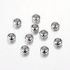Brass European Beads OPDL-M001-01P-1