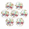 Transparent Epoxy Resin Pendants KY-S163-138-2