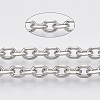 Tarnish Resistant 304 Stainless Steel Cable Chains STAS-R100-22-1