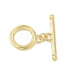 Brass Toggle Clasps KK-CBAFC6C-07G-G-1