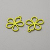 Hollow Out Spray Painted Alloy Pendants FIND-WH20008-19A-2