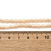Natural Cultured Freshwater Pearl Beads Strands PEAR-I007-01L-03-5