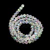 Electroplate Glass Beads X-EGLA-L018-B-AB04-3