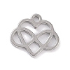 Non-Tarnish 304 Stainless Steel Charms STAS-K286-01A-P-1