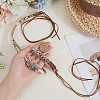 1Pc Velvet Rope Cowboy Hat Bands AJEW-CL0001-82-3