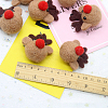 Wool Felt Cabochons FABR-PW0001-144-3