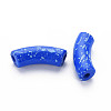 Opaque Spray Painted Acrylic Beads MACR-S372-001F-B02-2