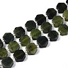 Natural Canadian Jade Beads Strands G-P534-A18-02-4