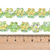 Electroplate Glass Beads Strands EGLA-P069-02A-AB07-4
