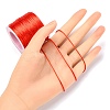 30M Nylon Satin Rattail Cords NWIR-YW0001-04-04-5
