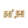 201 Stainless Steel Pendants STAS-K251-065G-2