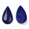 Natural Lapis Lazuli Cabochons G-N326-72G-01-2