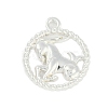 Twelve Constellations Alloy Pendants PALLOY-Q006-01C-S-1