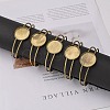 DIY Brass Cuff Bangle Making DIY-X0292-64AB-3