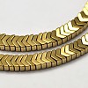 Electroplated Arrows Non-magnetic Synthetic Hematite Bead Strands G-I175-02G-1