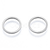 Non-Tarnish 201 Stainless Steel Linking Rings STAS-N090-T04-1-1