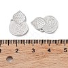 Rhodium Plated 925 Sterling Silver Pendants STER-C003-11P-3