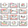 Leaf Paper Self Adhesive Mini Candy Bar Wrappers DIY-WH0604-004-1