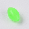 Plastic Luminous Glow Fishing Beads FIND-WH0075-40F-1