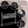 Transparent Acrylic Earring Display Hanging Stands EDIS-PH0001-47-5