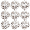 30Pcs Alloy Rhinestone Cabochons ALRI-GA0001-09S-1