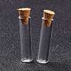 Tube Glass Cork Bottles Ornament AJEW-O032-04I-2
