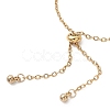 304 Stainless Steel Cable Chain Slider Bracelet Making BJEW-JB12810-02-4