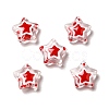 Glass with Enamel Beads LAMP-M011-01B-1