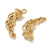 304 Stainless Steel Links Connector Charms STAS-I367-01G-2