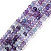 Natural Fluorite Beads Strands X-G-E194-09-1