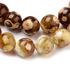 Natural Fire Crackle Agate Beads Strands G-Q462-67-6mm-2